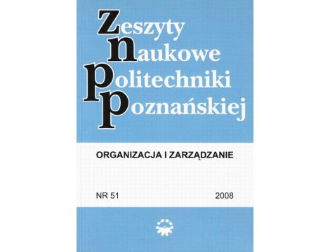 Organizacja i Zarządzanie, 2008/51