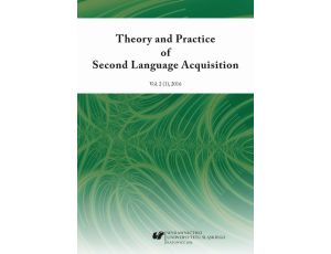 „Theory and Practice of Second Language Acquisition” 2016. Vol. 2 (1)