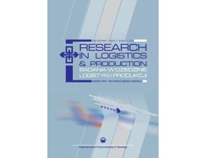 Research in Logistics & Production - Badania w dziedzinie logistyki i produkcji, Vol. 2, No. 2, 2012