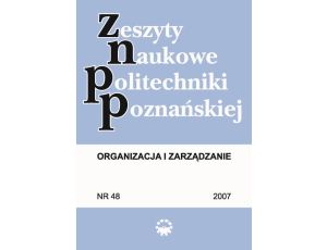 Organizacja i Zarządzanie, 2007/48