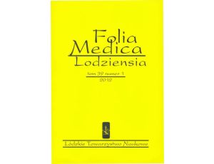 Folia Medica Lodziensia t. 39 z. 1/2012