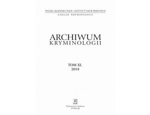 Archiwum Kryminologii tom XL 2018