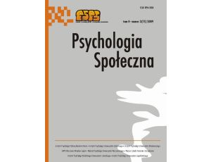 Psychologia Społeczna nr 3(11)/2009