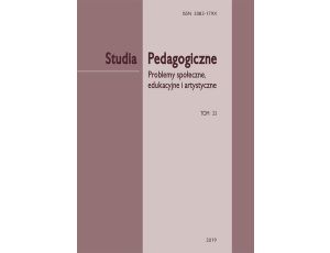 „Studia Pedagogiczne. Problemy społeczne, edukacyjne i artystyczne”, t. 33