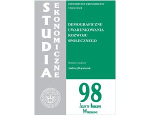 Demograficzne uwarunkowania rozwoju społecznego. SE 98