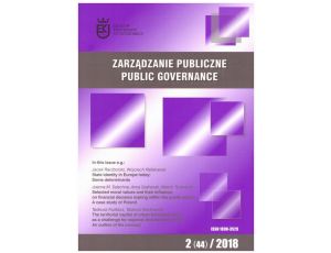 Zarządzanie Publiczne nr 2(44)/2018