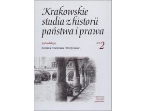 Krakowskie studia z historii państwa i prawa. Tom 2