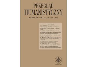 Przegląd Humanistyczny 2022/3 (478)